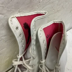 Used Girls Figure Skate White Junior 03