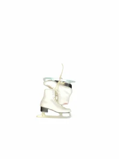 Used GIRLS FIGURES SKATES SZ 5 Girls Figure Skate White Junior 05