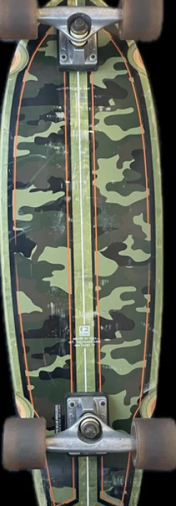 Used Globe CAMO CRUISER Longboard Green Long