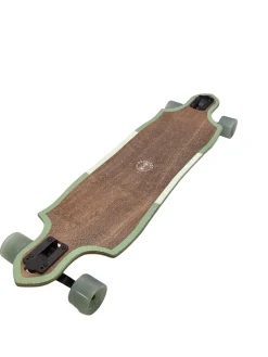 Used Globe GEMINON SYMMETRICAL TWIN Complete Skateboard Brown Long