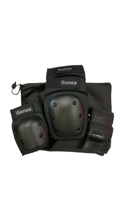 Used Gonex ADULT Inline Protective Set Black MD