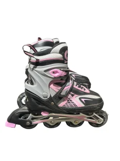 Used GONEX Junior Rec Fitness Skates Black Adjustable