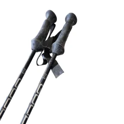 Used Goode 7101 COMPOSITE SKI POLES Mens DH Ski Pole Black 120 cm / 48 in