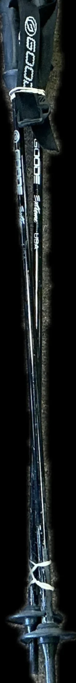 Used Goode SKI POLES Boys DH Ski Pole Black 85 cm / 34 in