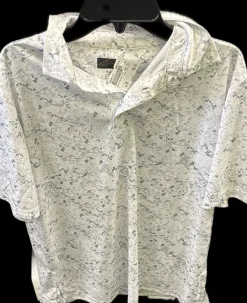 Used GREG NORMAN S.S. Golf Shirt M Grey SM