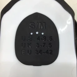 Used Guardian MONTEREY S/M 4-8.5 FLIPPERS SWIM FINS Underwater Fins White S/M