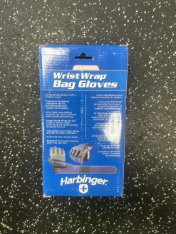 Used Harbinger Martial Arts Gloves Navy Blue MD