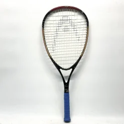Used Head AGASSI FUSION Adult Racquetball Racquet Wine And Black 4 1/4