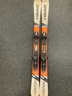 Used Head AMBITION SKIS Mens DH Ski/Binding Orange 150 cm