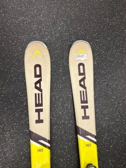Used Head AMBITION SKIS Mens DH Ski/Binding Yellow 140 cm