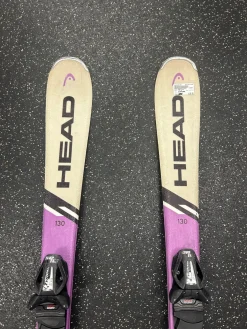 Used Head AMBITION Womens DH Ski/Binding Purple 130 cm
