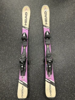 Used Head AMBITION Womens DH Ski/Binding Purple 130 cm