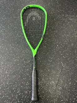Used Head EXTREME 135 Adult Squash Racquet Neon Green Unknown