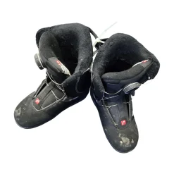 Used Head JR BOA 4/5 BOOTS Boys Snowboard Boots Black Junior 04.5