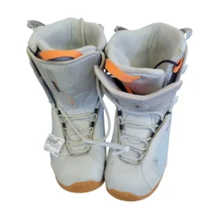 Used Head ONE80 SZ6 SB BOOTS Womens Snowboard Boots Grey Senior 6