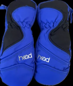 Used Head Outerwear Boys Gloves Royal Blue Junior