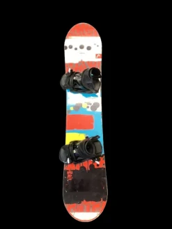 Used Head ROWDY JR Boys Snowboard Only Cardinal And White 128 cm