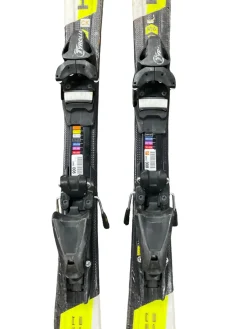 Used Head SUPER SHAPE TEAM Boys DH Ski/Binding Yellow 97 cm