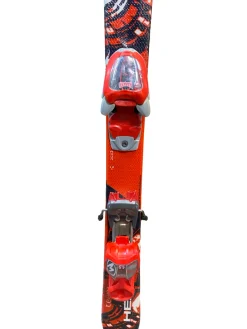 Used Head TEAM Boys DH Ski/Binding Red 96 cm