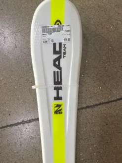 Used Head TEAM Boys Skis Only White 77 cm