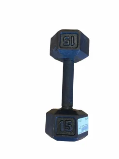 Used Hex Dumbbell (Each) 15 lb