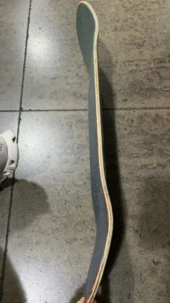 Used HIGHWATER TRANSIT DECK Skateboard Deck Only Black Regular