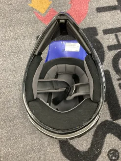 Used HJC ARENA FLYNKOLORS Junior Helmet Royal Blue LG