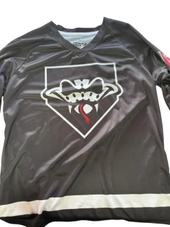 Used Hockey Practice Jersey Black MD