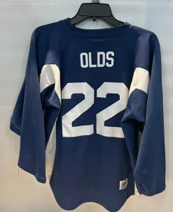Used Hockey Practice Jersey Navy Blue Youth