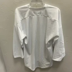 Used Hockey Practice Jersey White SM