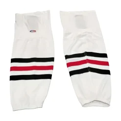 Used Hockey Sock White 26
