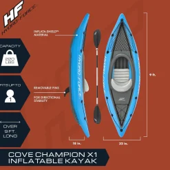 Used HYDRO FORCE 9Ft Kayaks