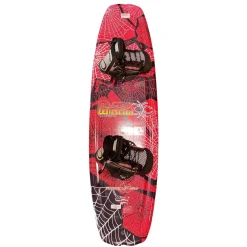 Used HYDROSLIDE BLACKWIDOW Wakeboard Red 147 cm