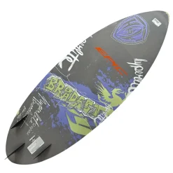 Used Hyperlite BROADCAST Surf Wakeboard Grey 165 cm