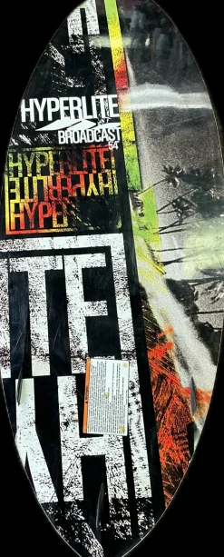 Used Hyperlite BROADCAST Surf Wakeboard None 163 cm