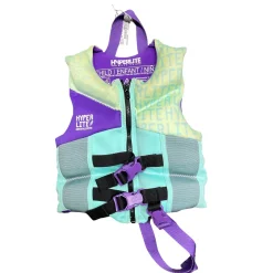 Used Hyperlite Child PFD Purple Child 30-50