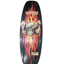 Used Hyperlite WAKE/SURF Surf Wakeboard Black And Copper 138 cm