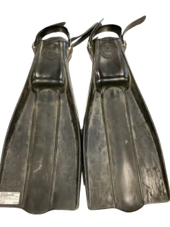 Used IDI POWER FIN FROGFOOT Underwater Fins Black MD