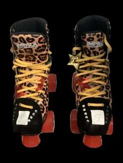 Used Impala SIDEWALK Senior Roller Quad Skates Black Senior 8
