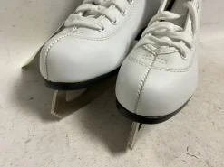 Used IMPERIAL Girls Figure Skate White Junior 02