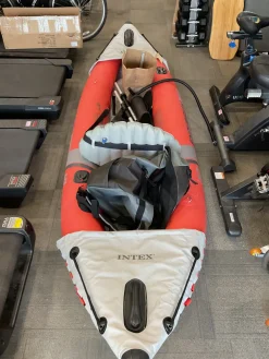 Used Intex EXCURSION PRO K1 Kayak Orange 8Ft