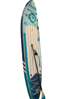 Used IROCKER Inflatable Paddle Board White 10Ft