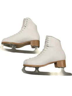Used Jackson 200 WomensFigure Skate White Senior 9