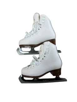 Used Jackson ARTISTE Boys Figure Skate White Youth 12.0
