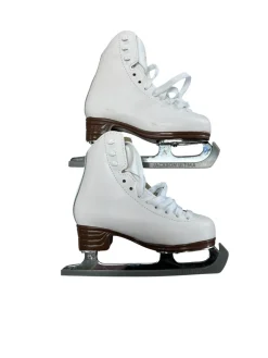 Used Jackson ARTISTE Boys Figure Skate White Youth 12.0