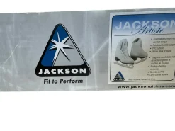 Used Jackson ARTISTE Boys Figure Skate White Junior 04.5