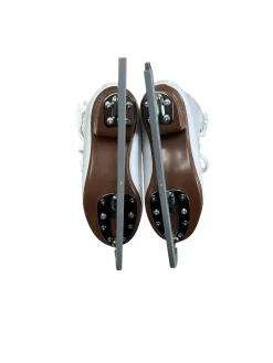 Used Jackson ARTISTE NEW Girls Figure Skate White Youth 11.5