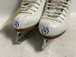 Used Jackson CLASSIQUE 1890 Girls Figure Skate White Junior 04