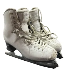 Used Jackson DEBUT Girls Figure Skate White Junior 06.5