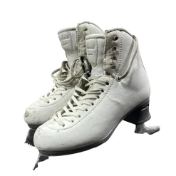 Used Jackson DEBUT Girls Figure Skate White Junior 06.5